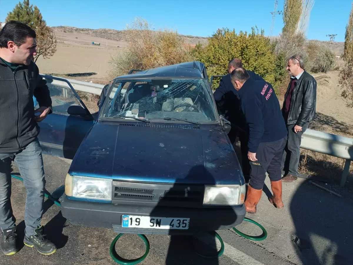 Çorum\'da Trafik Kazası: 3 Yaralı