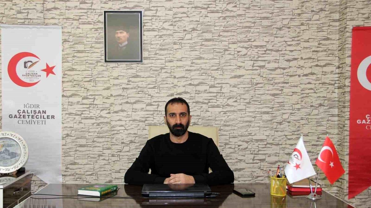 Iğdır Gazeteciler Cemiyeti\'nde Tunç Tekrar Seçildi