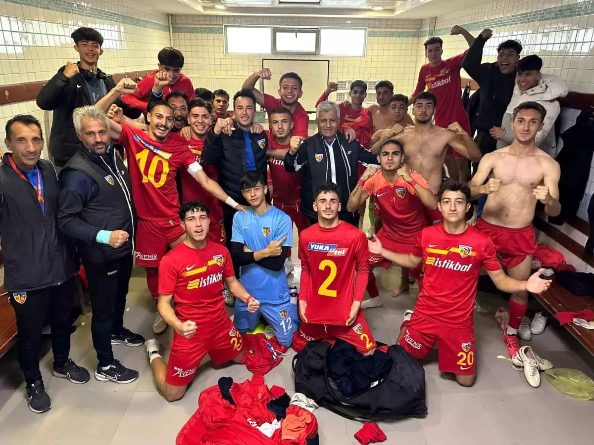 Kayserispor U19, Ankaragücü\'nü 3-1 Yendi