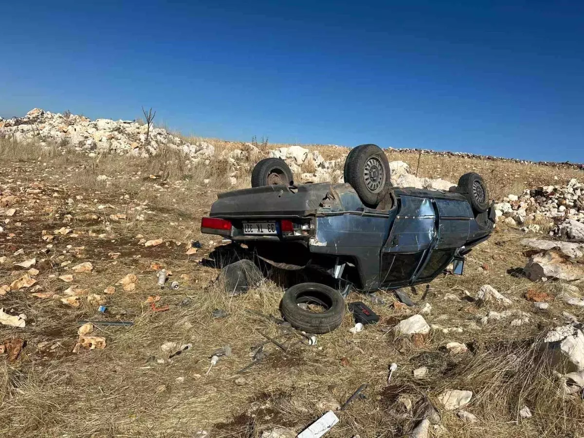 Mardin\'de Trafik Kazası: 2 Yaralı