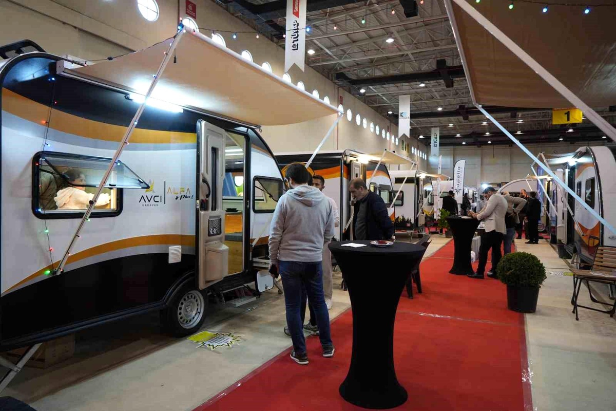 Samsun\'da İlk Karavan ve Bungalov Fuarı Kapılarını Açtı