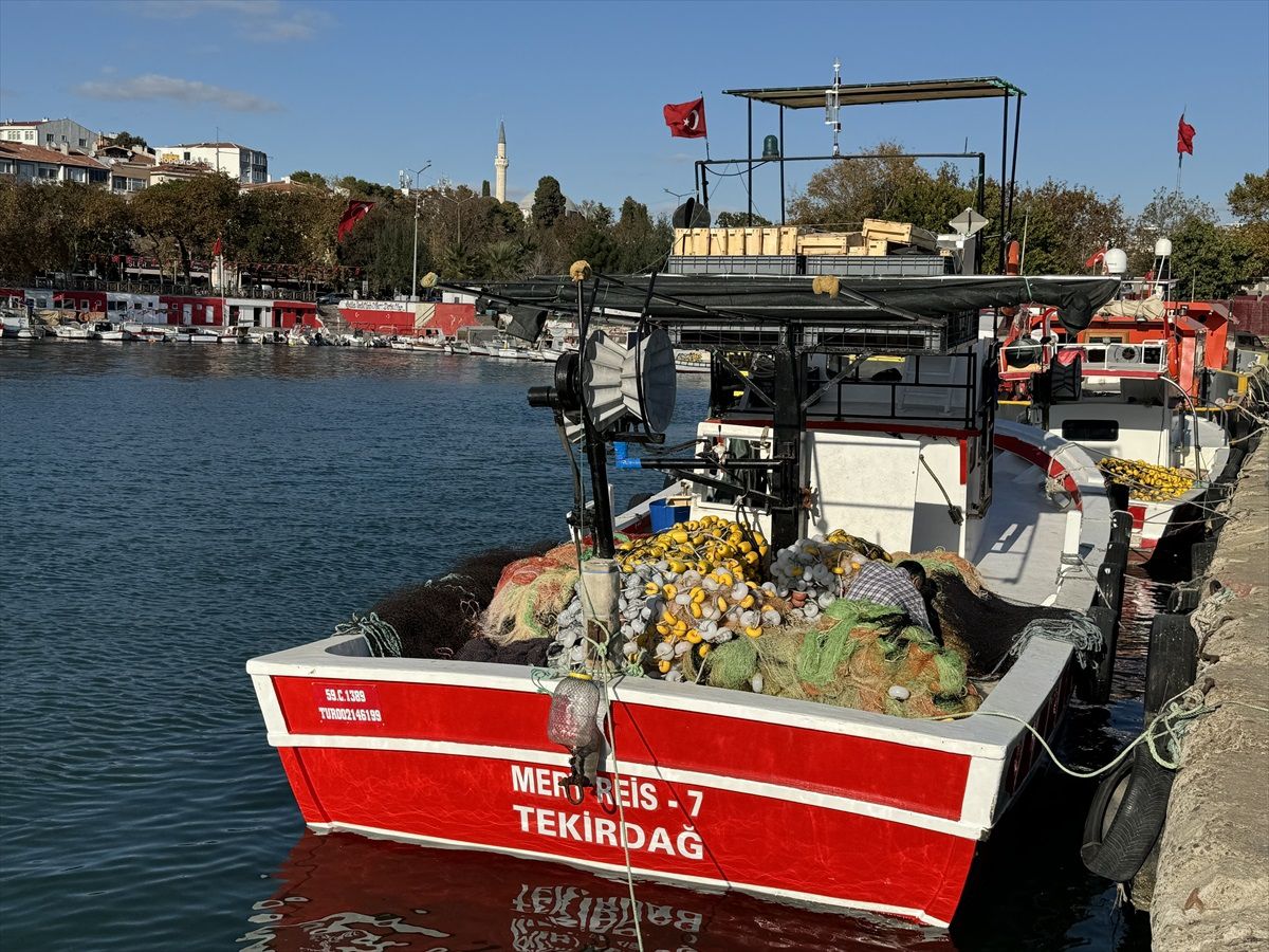 Tekirdağlı Balıkçılar Poyrazı Bekliyor