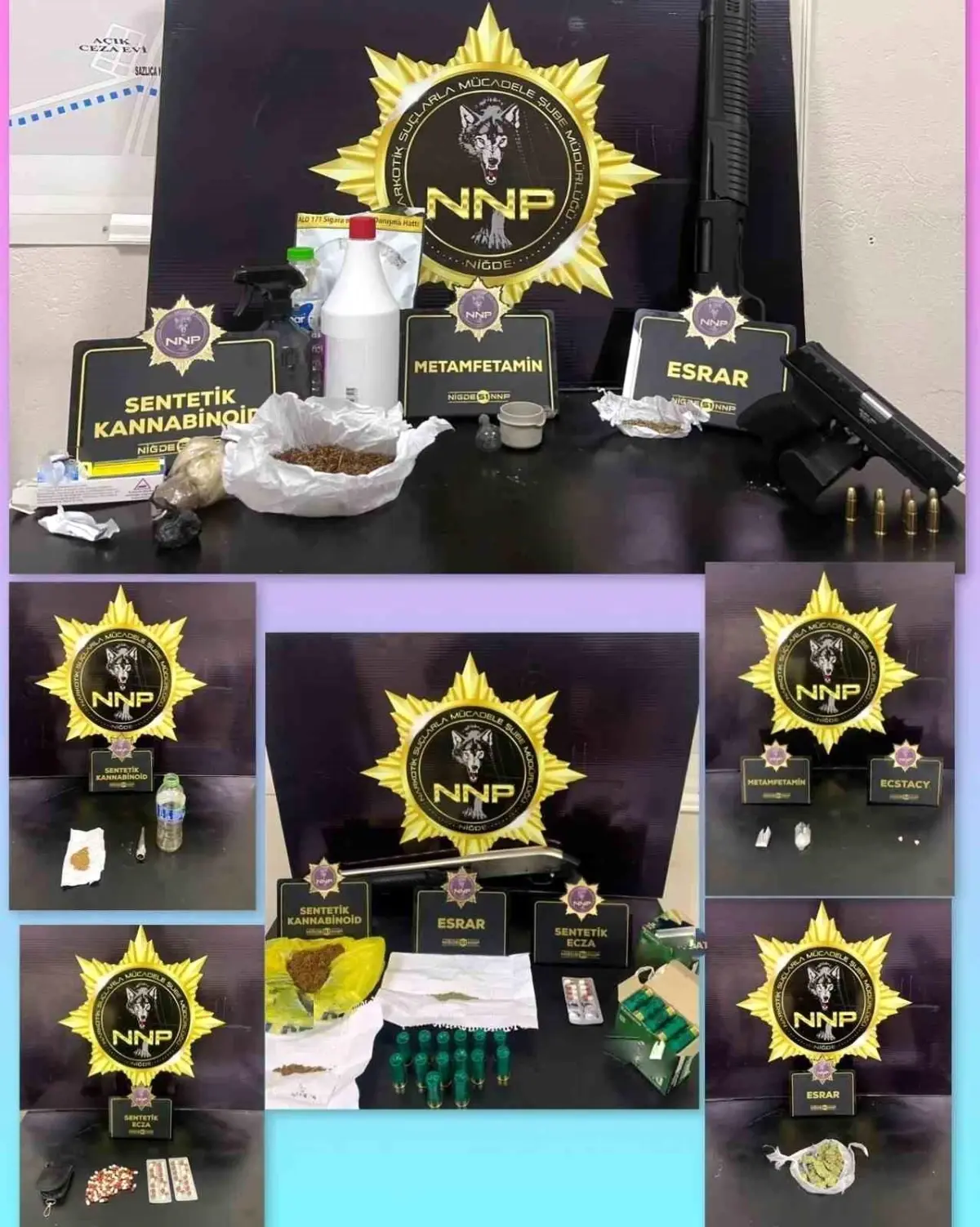 Niğde\'de Uyuşturucu Operasyonu: 14 Gözaltı