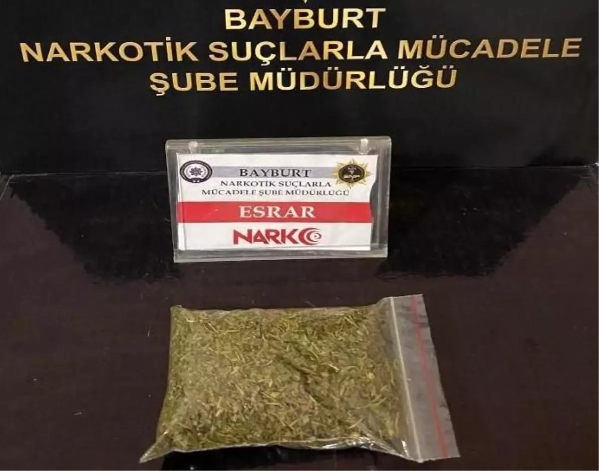 Bayburt\'ta Uyuşturucu Operasyonu