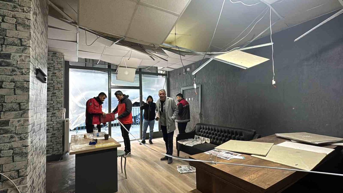 Çorum\'da Patlama Sonrası Hasar Tespit Çalışmaları Devam Ediyor