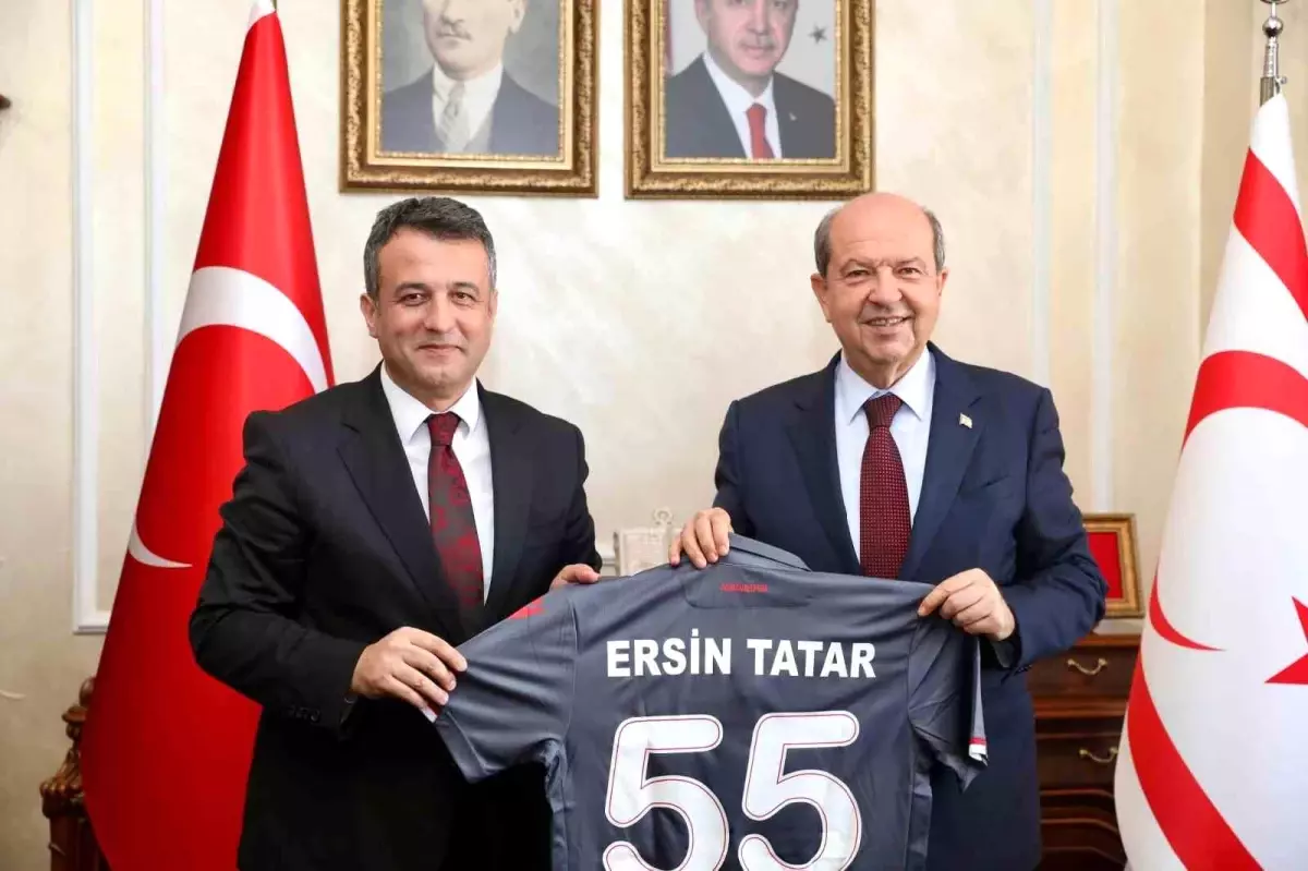 KKTC Cumhurbaşkanı Ersin Tatar, Samsun\'u Ziyaret Etti