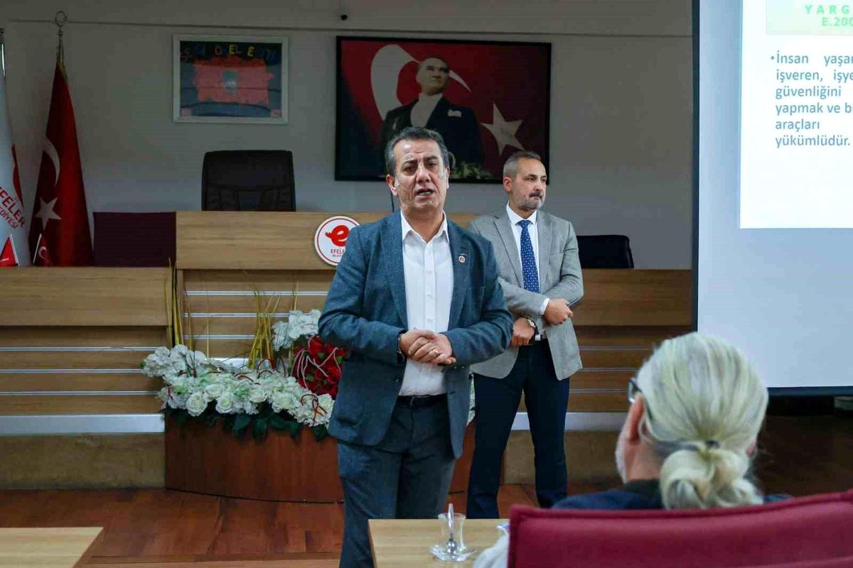 Efeler Belediyesi\'nden İş Sağlığı ve Güvenliği Eğitimi
