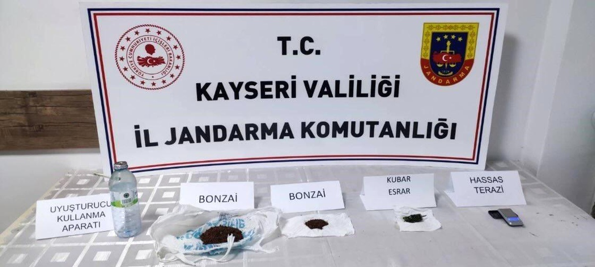 Kayseri\'de Uyuşturucu Operasyonu