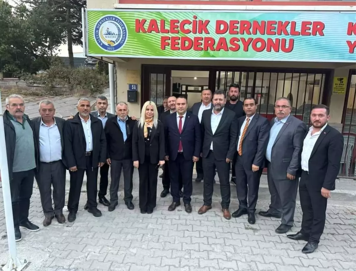 Kalecik Dernekler Federasyonu\'nda Yeni Başkan Gökhan Balcı