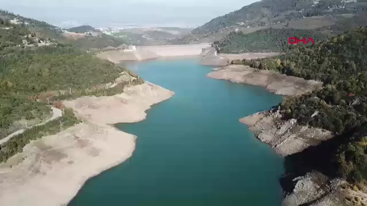 Yuvacık Barajı\'nda Su Seviyesi D düştü