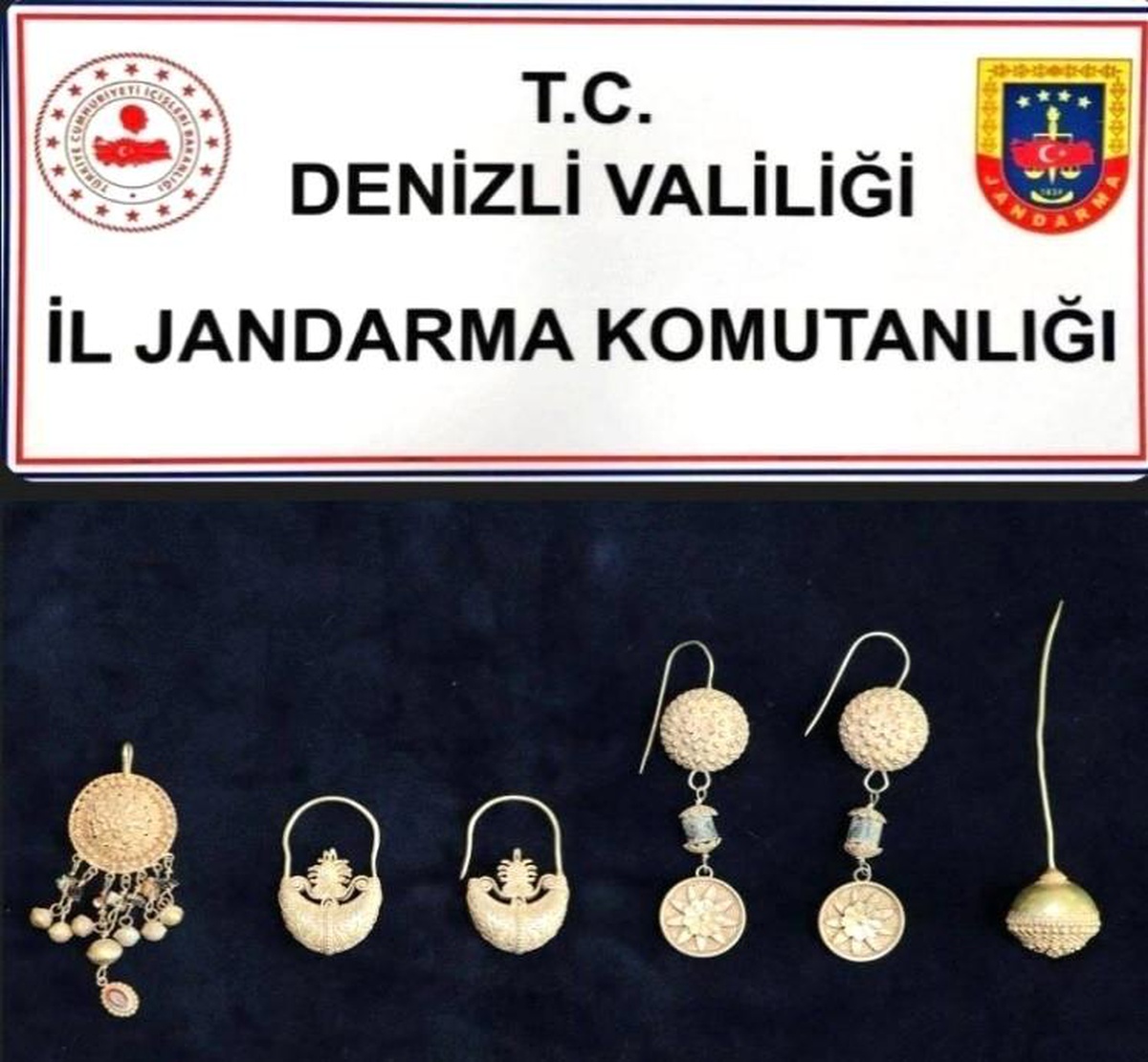 Denizli\'de Tarihi Eser Operasyonu