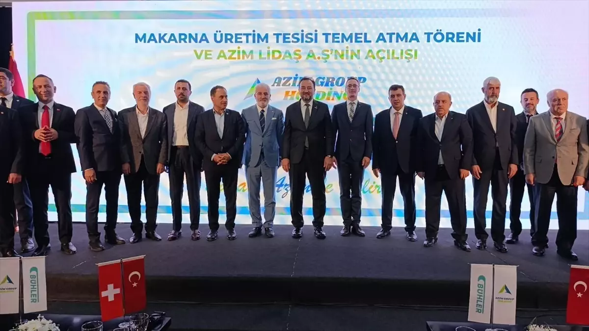 Mardin\'de Makarna Üretim Tesisi Temeli Atıldı