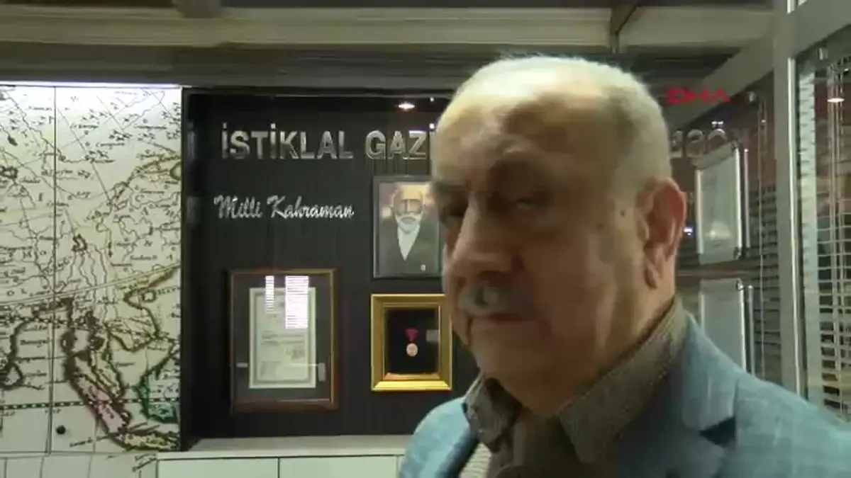 İstiklal Gazisi Ahmet Argan’ın Madalyası Torununa Geçti