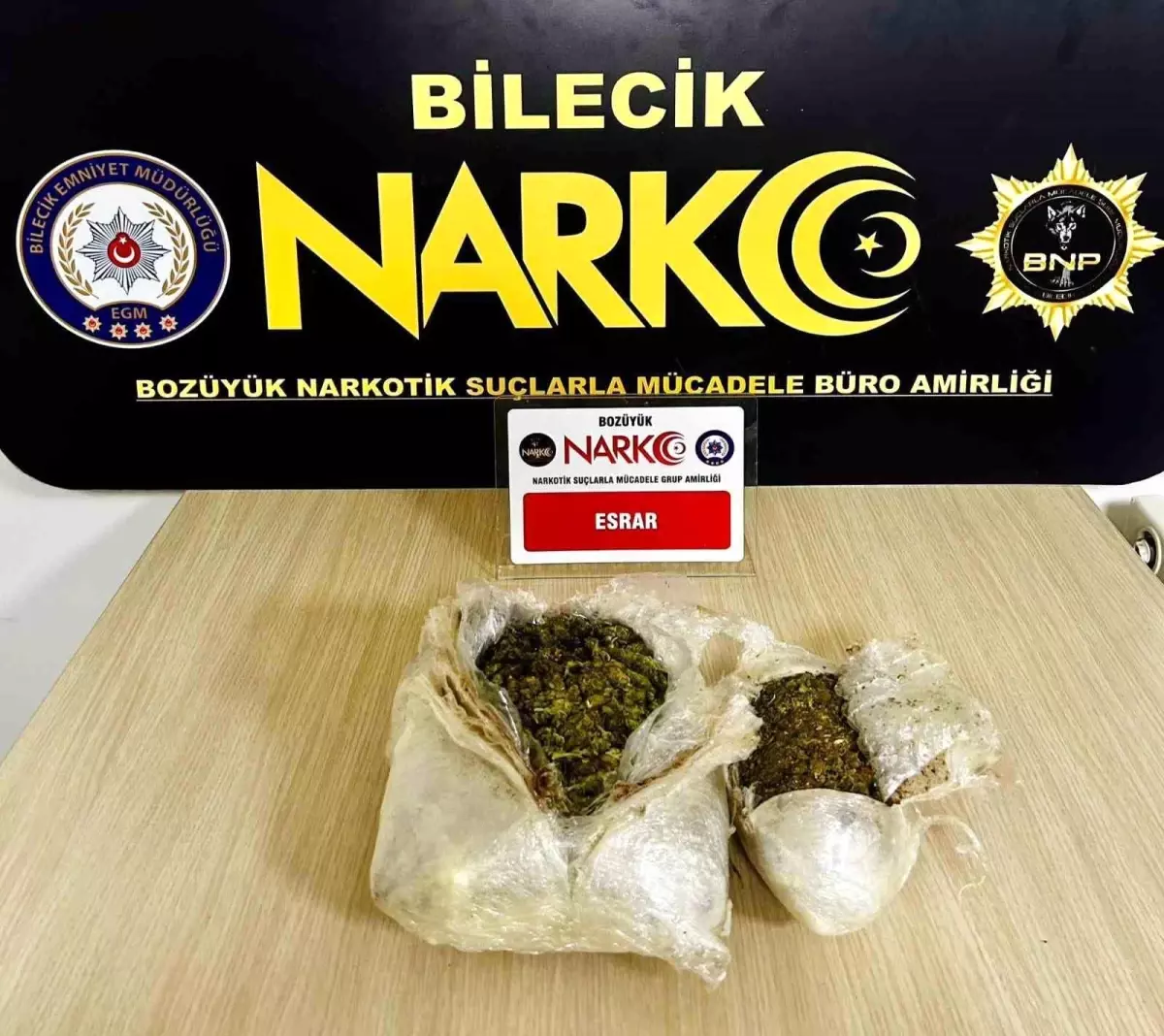 Bilecik\'te Otobüste Esrar Ele Geçirildi