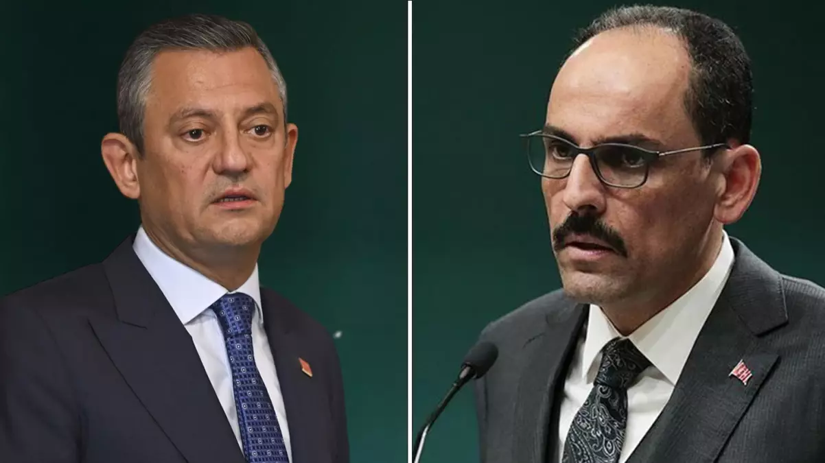 Özgür Özel\'in \'\'MİT\'\' iddiaları sonrası İbrahim Kalın\'dan telefon