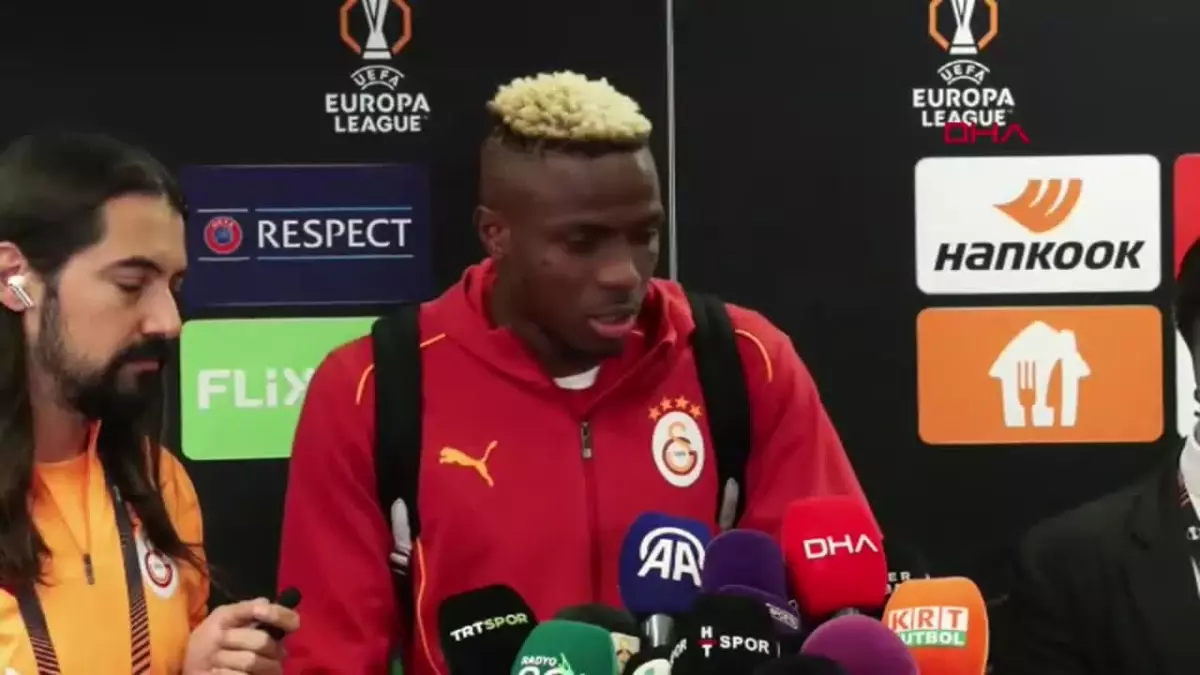 Osimhen: Sezon Sonuna Kadar Galatasaray\'dayım