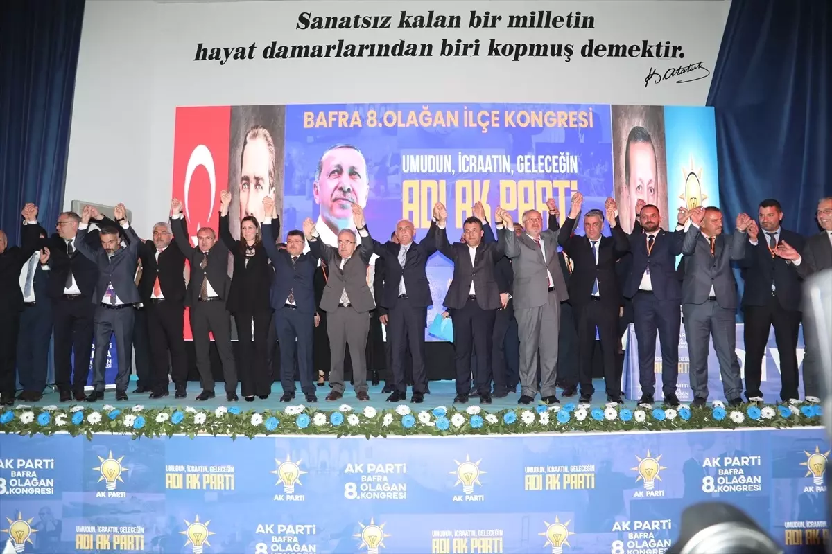 AK Parti\'li Karaaslan, Samsun\'da partisinin Bafra İlçe Kongresi\'nde konuştu Açıklaması