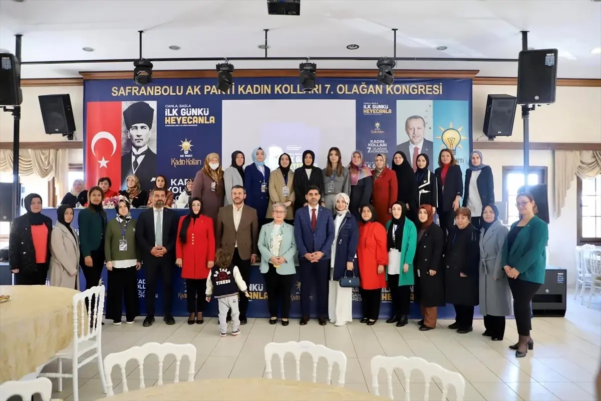 Safranbolu Kadın Kolları Kongresi Yapıldı