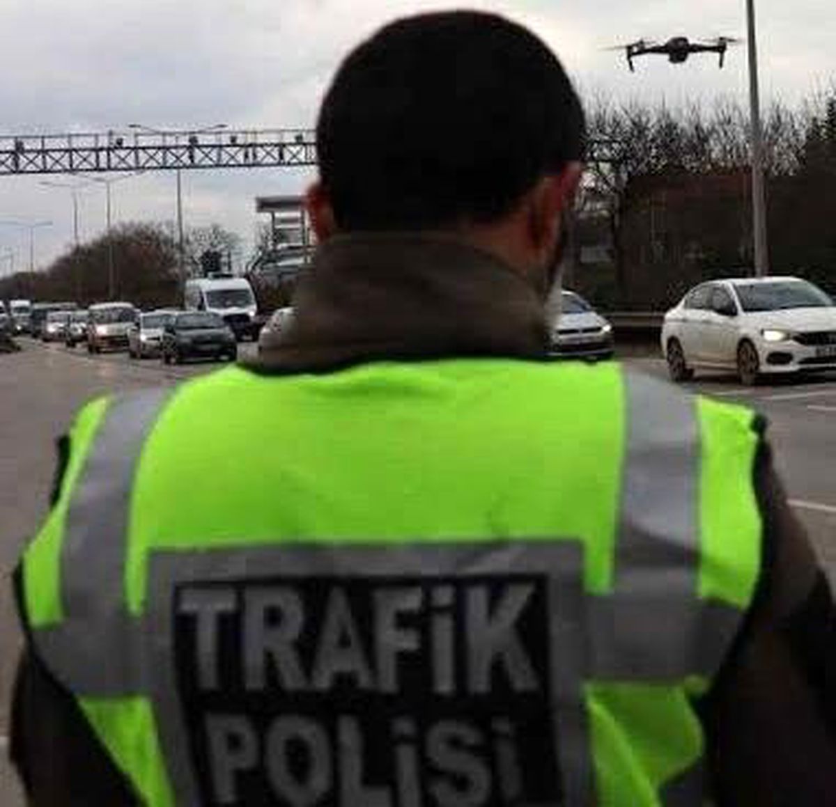 Bilecik\'te Drone ile Trafik Denetimi