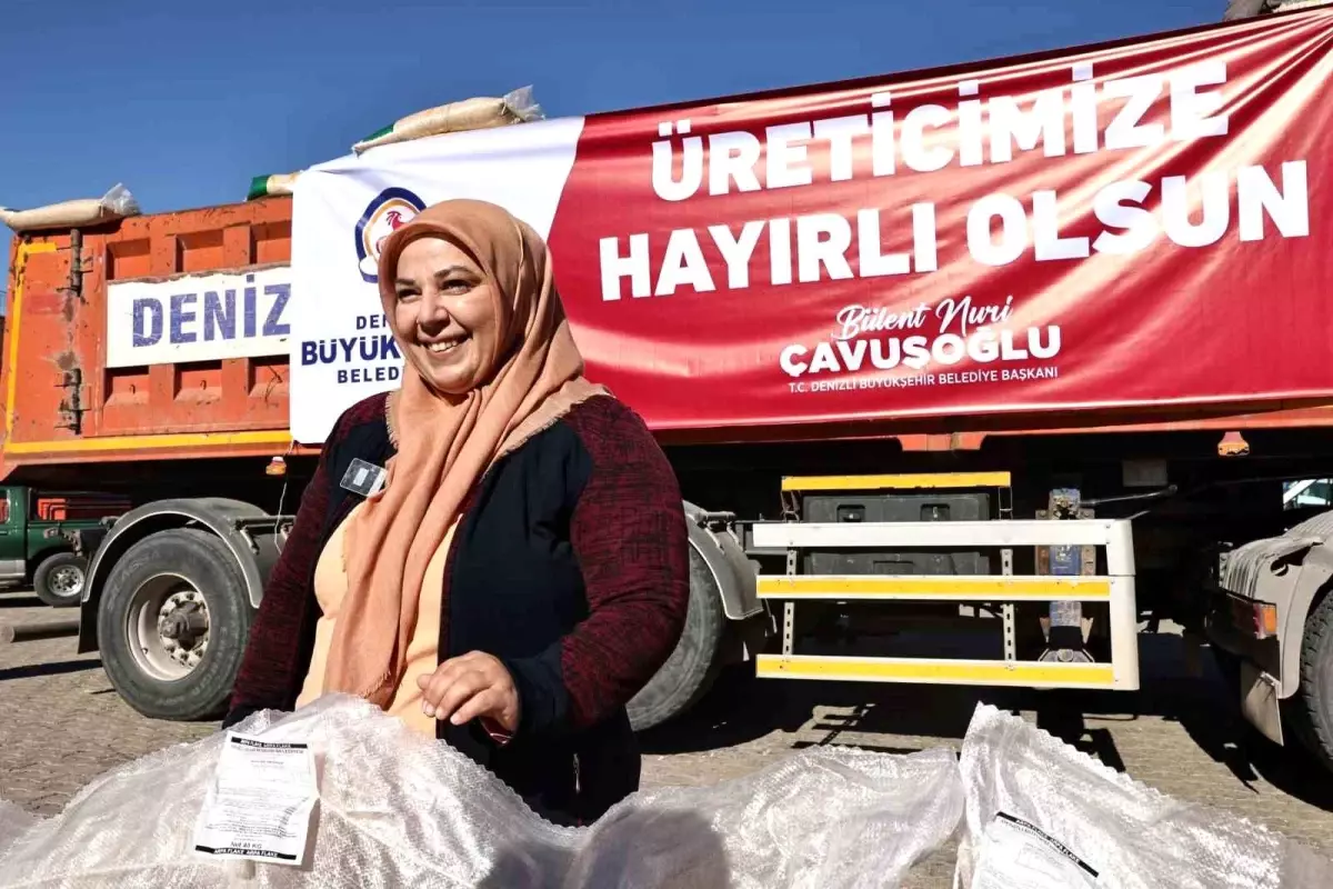 Denizli Büyükşehir Belediyesi\'nden Çiftçilere 10 Milyon TL Destek