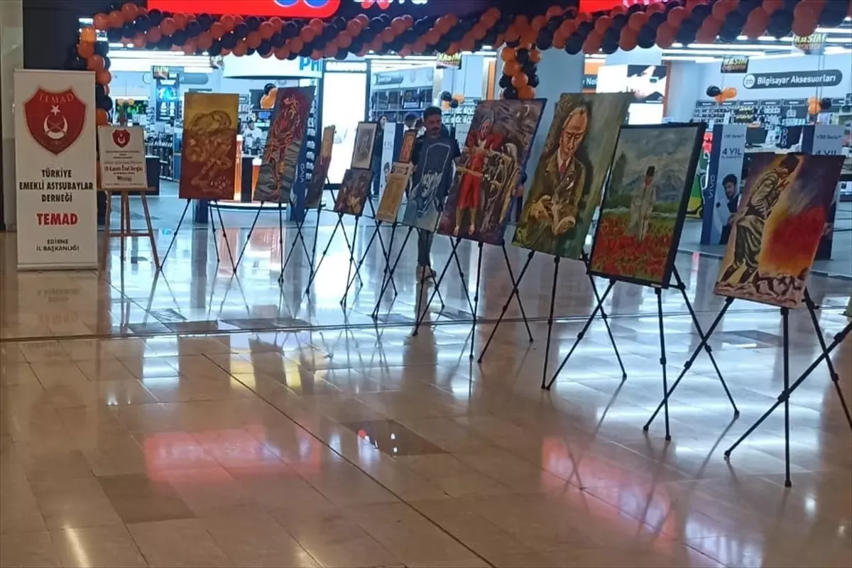 Edirne\'de Atatürk\'ü Anma Sergisi