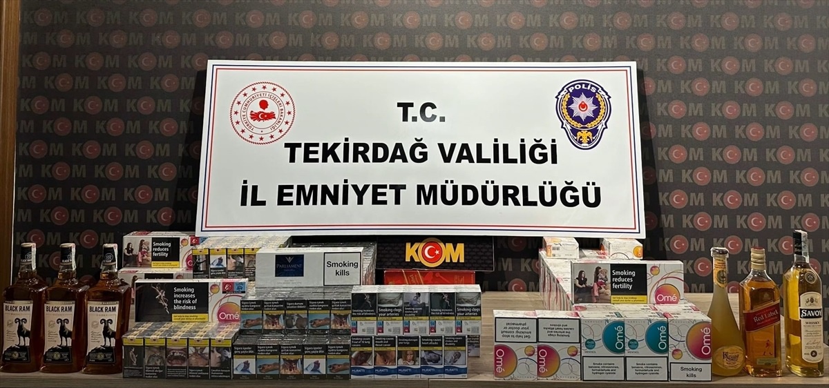 5 İl\'de Sigara Kaçakçılığı Operasyonu