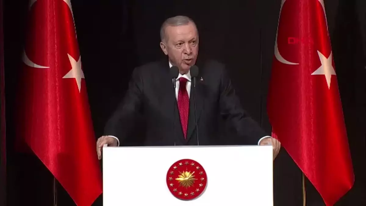 Erdoğan 10 Kasım Töreninde Konuştu