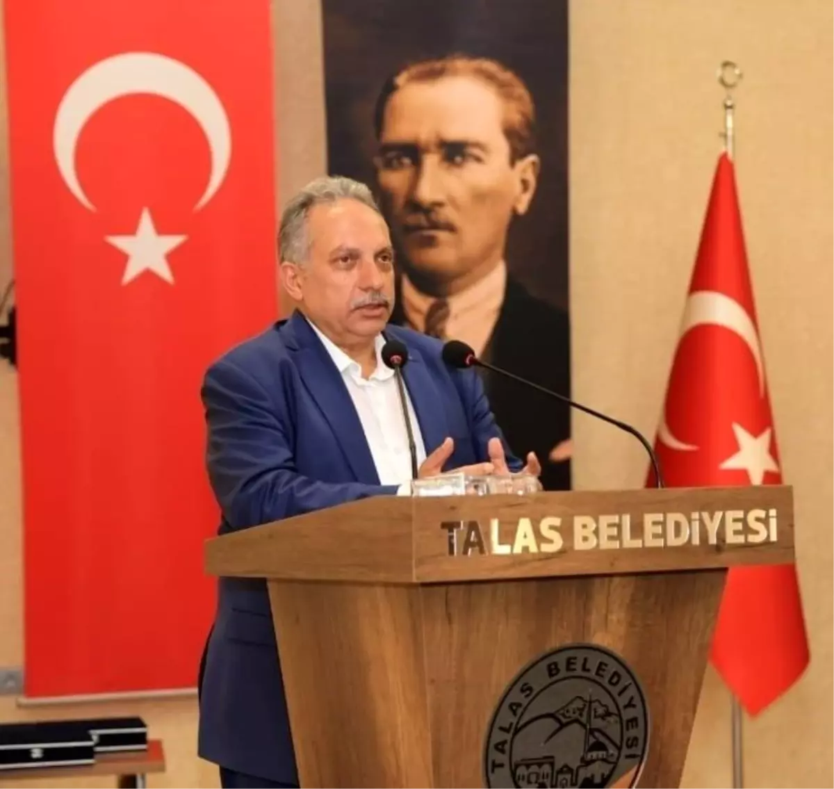 Talas Belediye Başkanı Yalçın, Atatürk\'ü Anma Mesajı Yayınladı