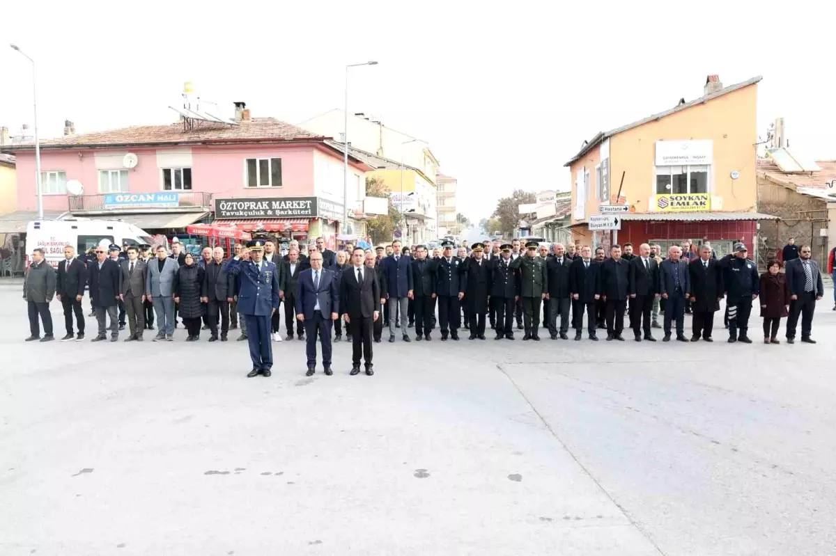 Bünyan\'da 10 Kasım Atatürk\'ü Anma Töreni Düzenlendi