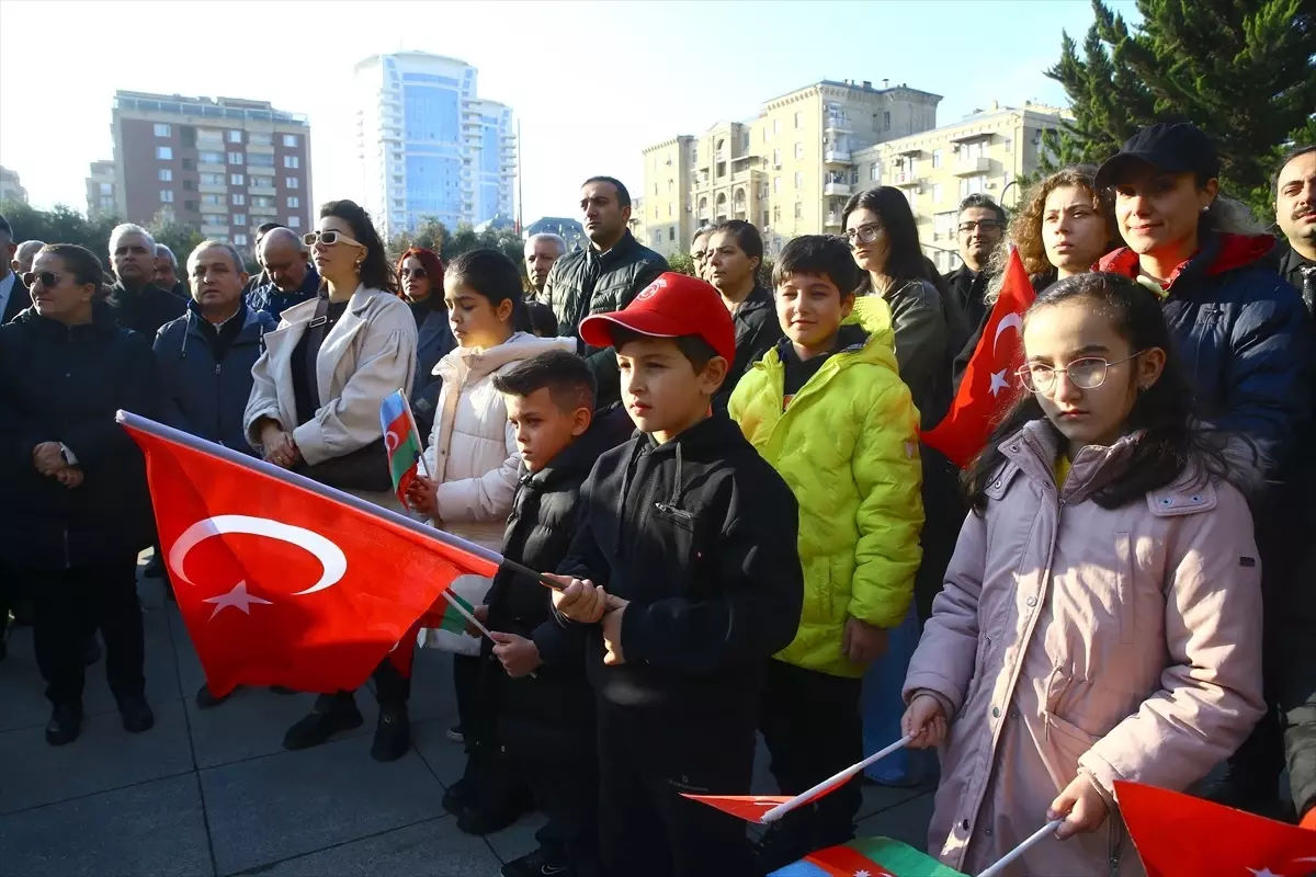 Büyük Önder Atatürk ebediyete intikalinin 86. yılında Azerbaycan\'da anıldı