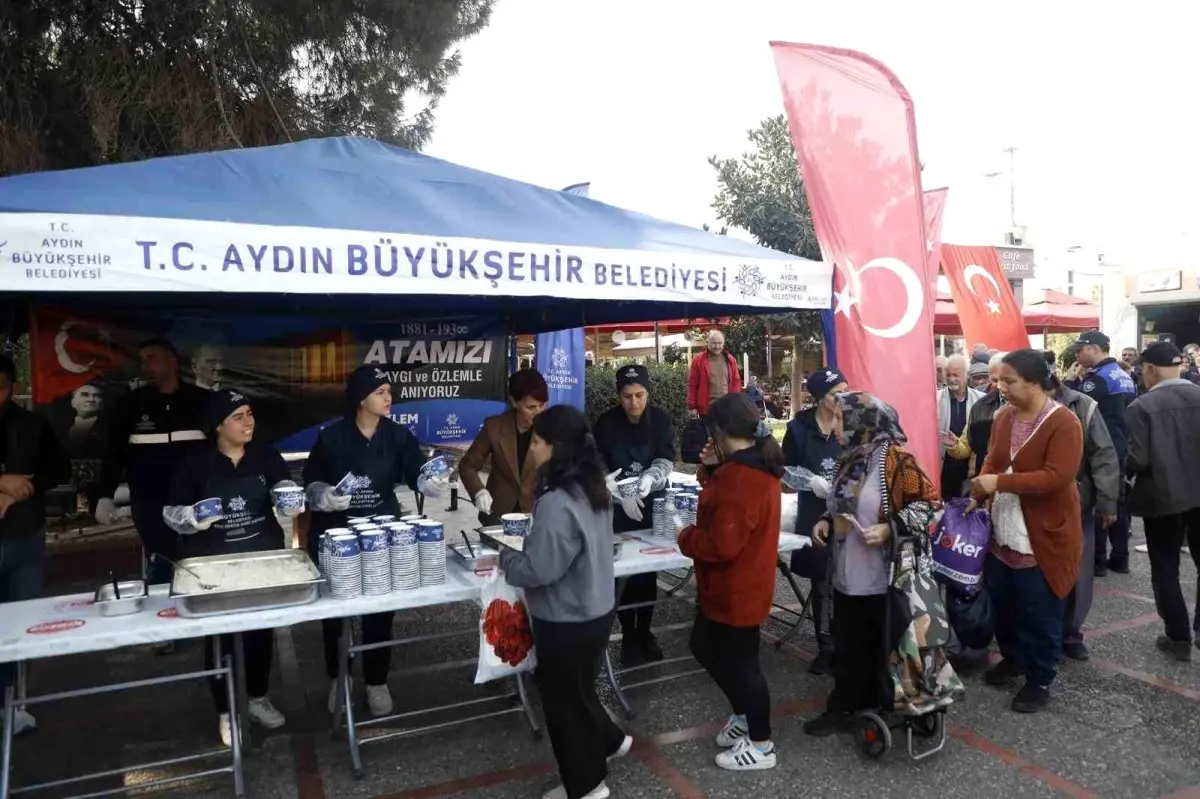 Aydın Büyükşehir Belediyesi\'nden Atatürk İçin Hayır Faaliyeti