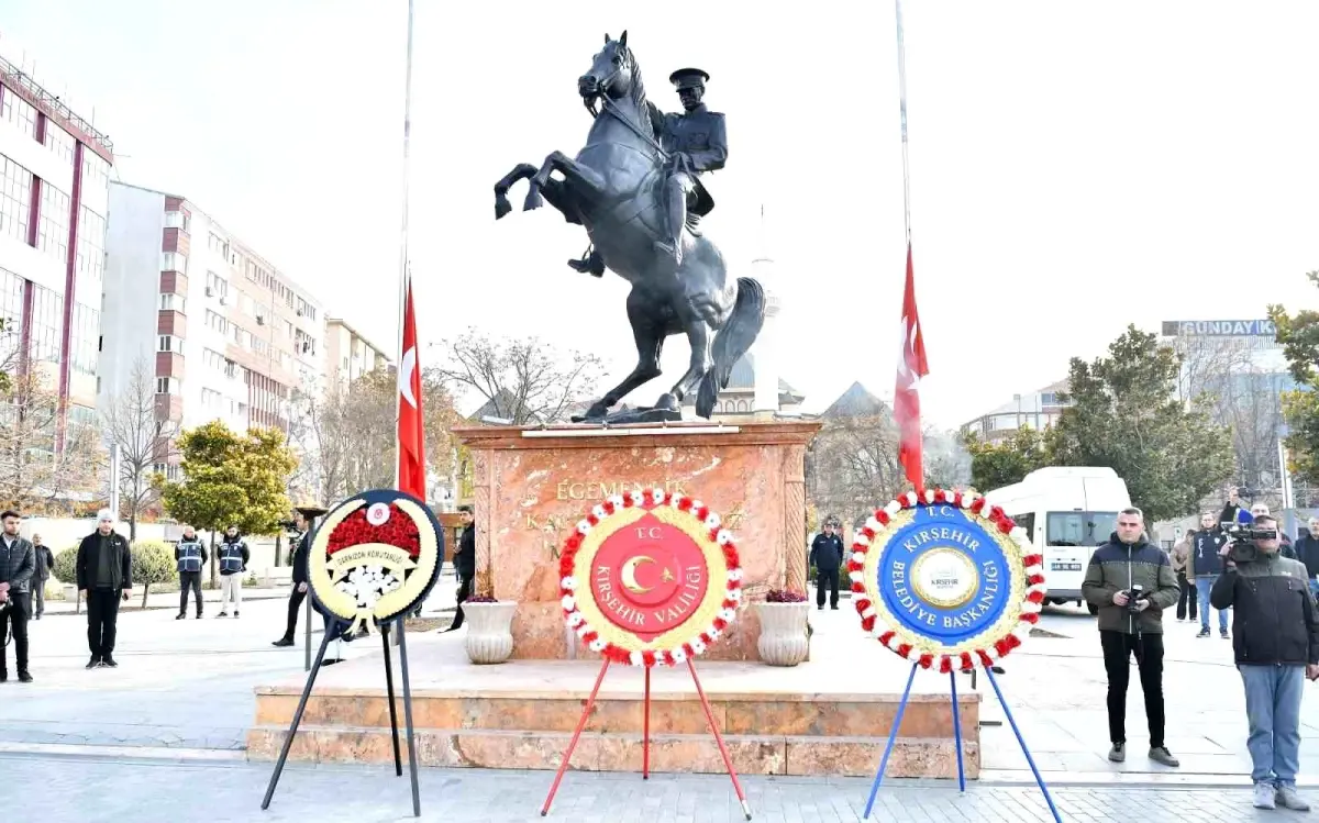 Atatürk Kırşehir\'de Anıldı