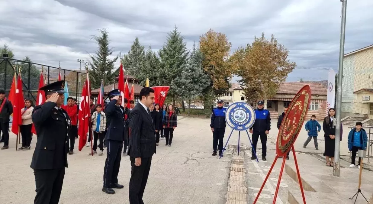 Adıyaman\'ın Gölbaşı ilçesinde Atatürk\'e vefa