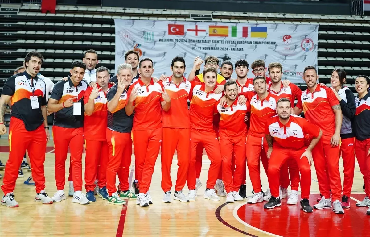 İspanya Avrupa Futsal Şampiyonu