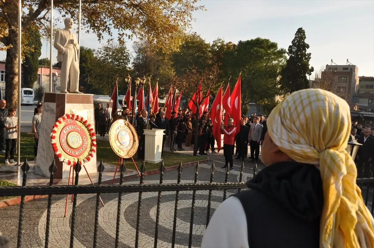 Büyük Önder Atatürk, Manisa\'nın ilçelerinde anıldı