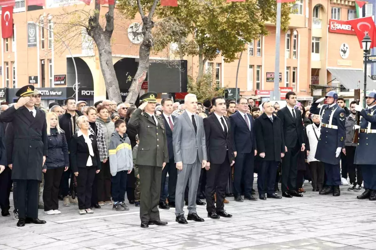 Karaman'da Atatürk'ün Anma Töreni Düzenlendi