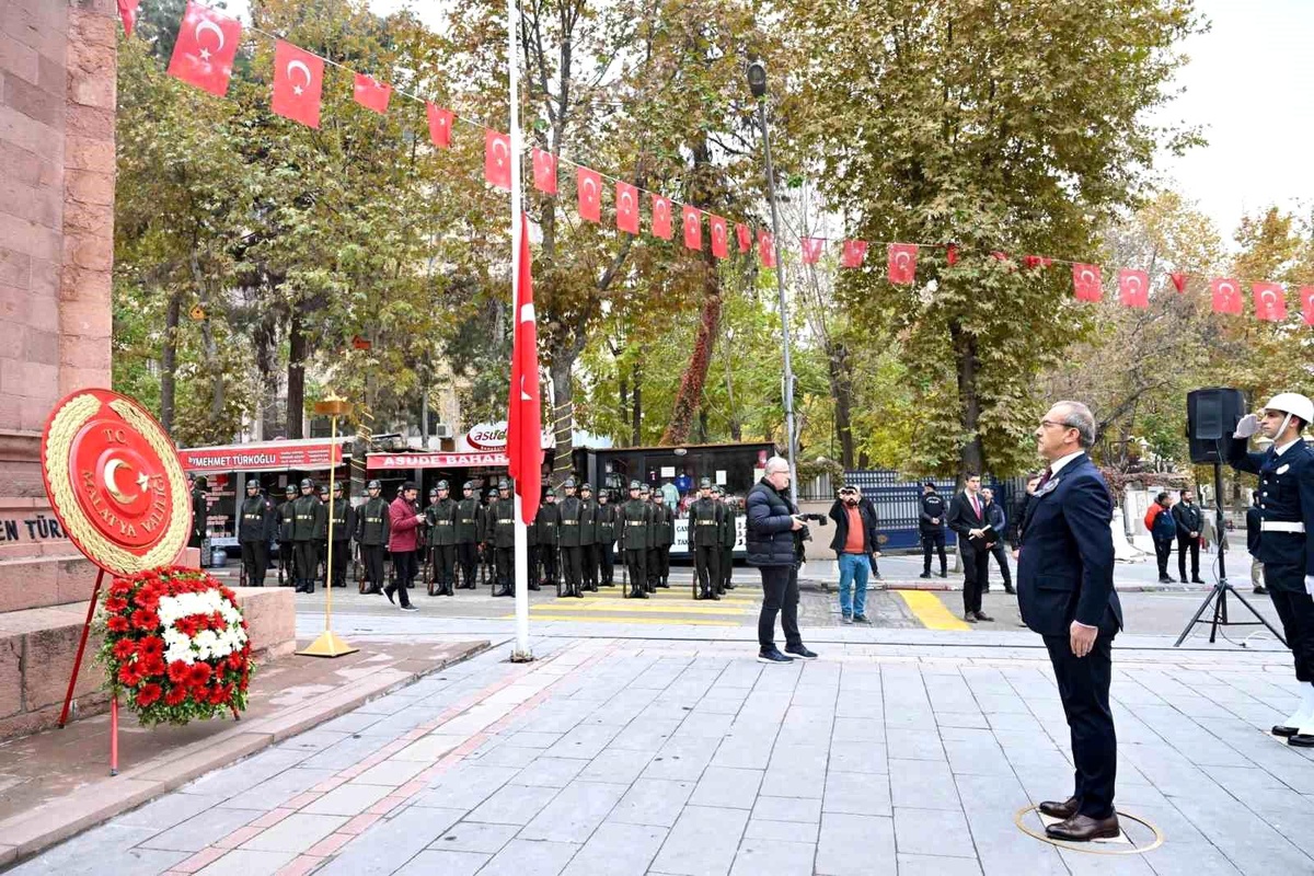 Atatürk, Ebediyete İntikalinin 86. Yılında Malatya\'da Anıldı