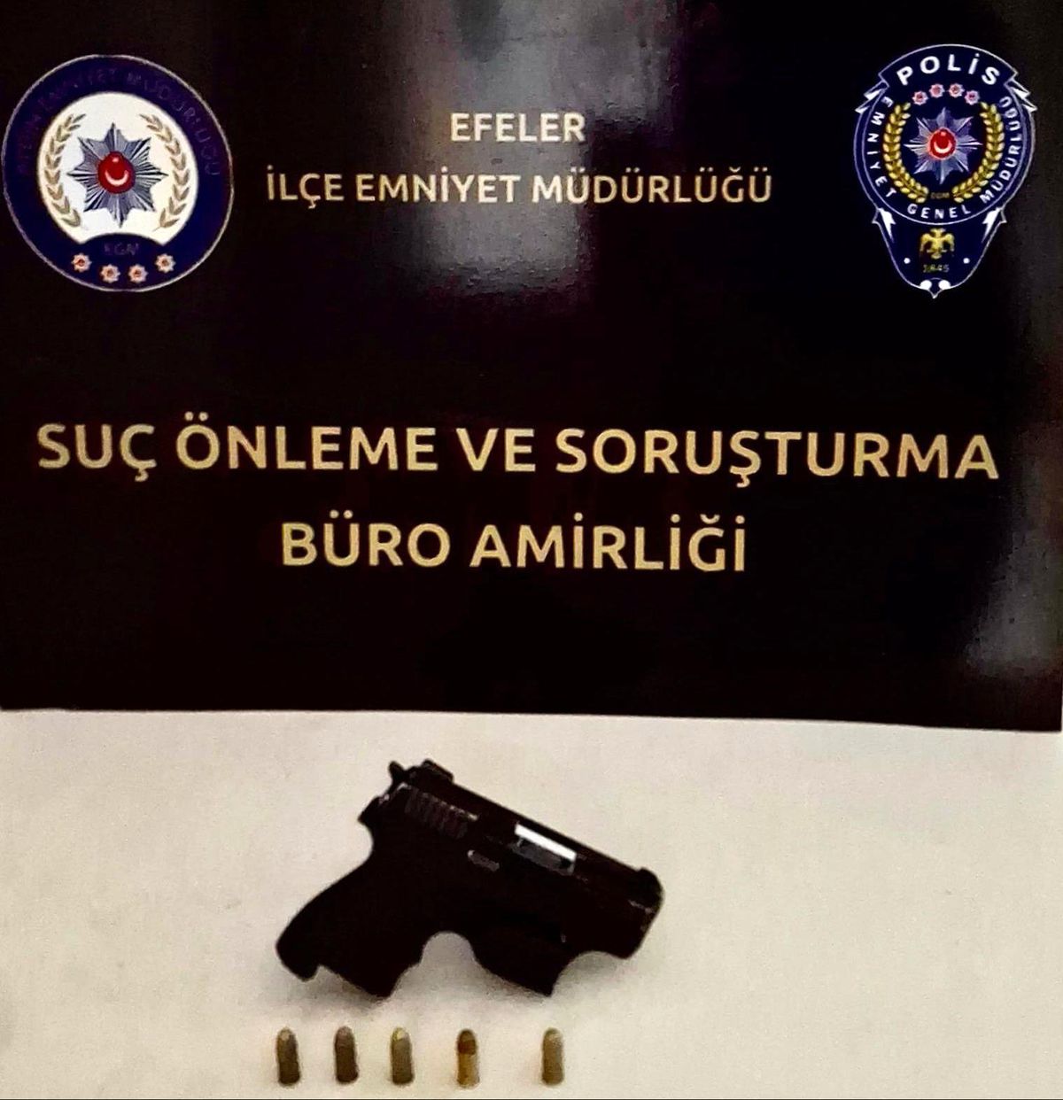 Aydın\'da Ruhsatsız Silah Ele Geçirildi