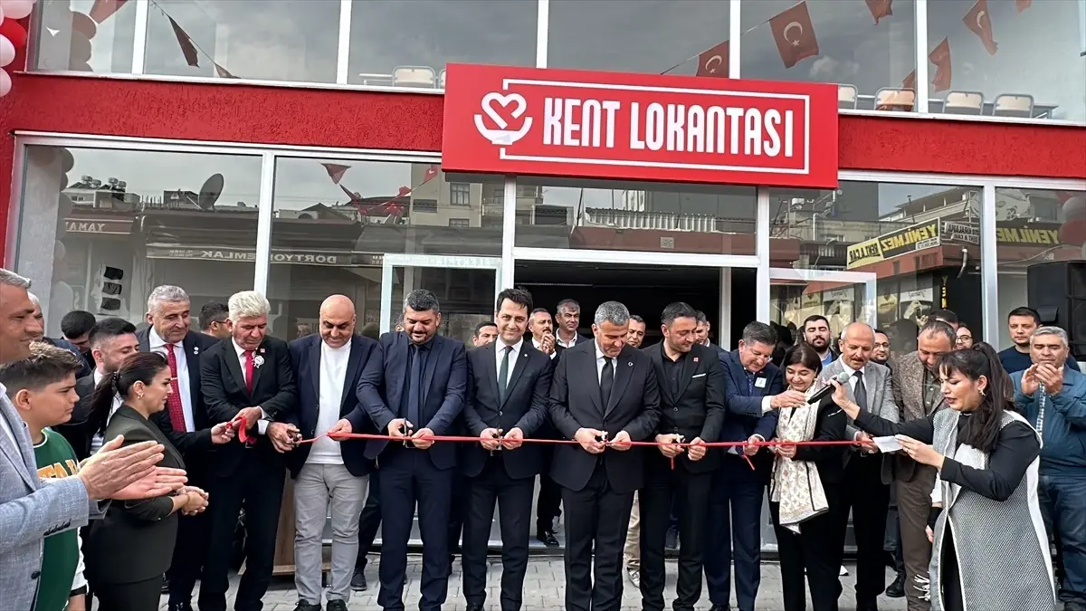 Hatay\'da Kent Lokantası Açıldı