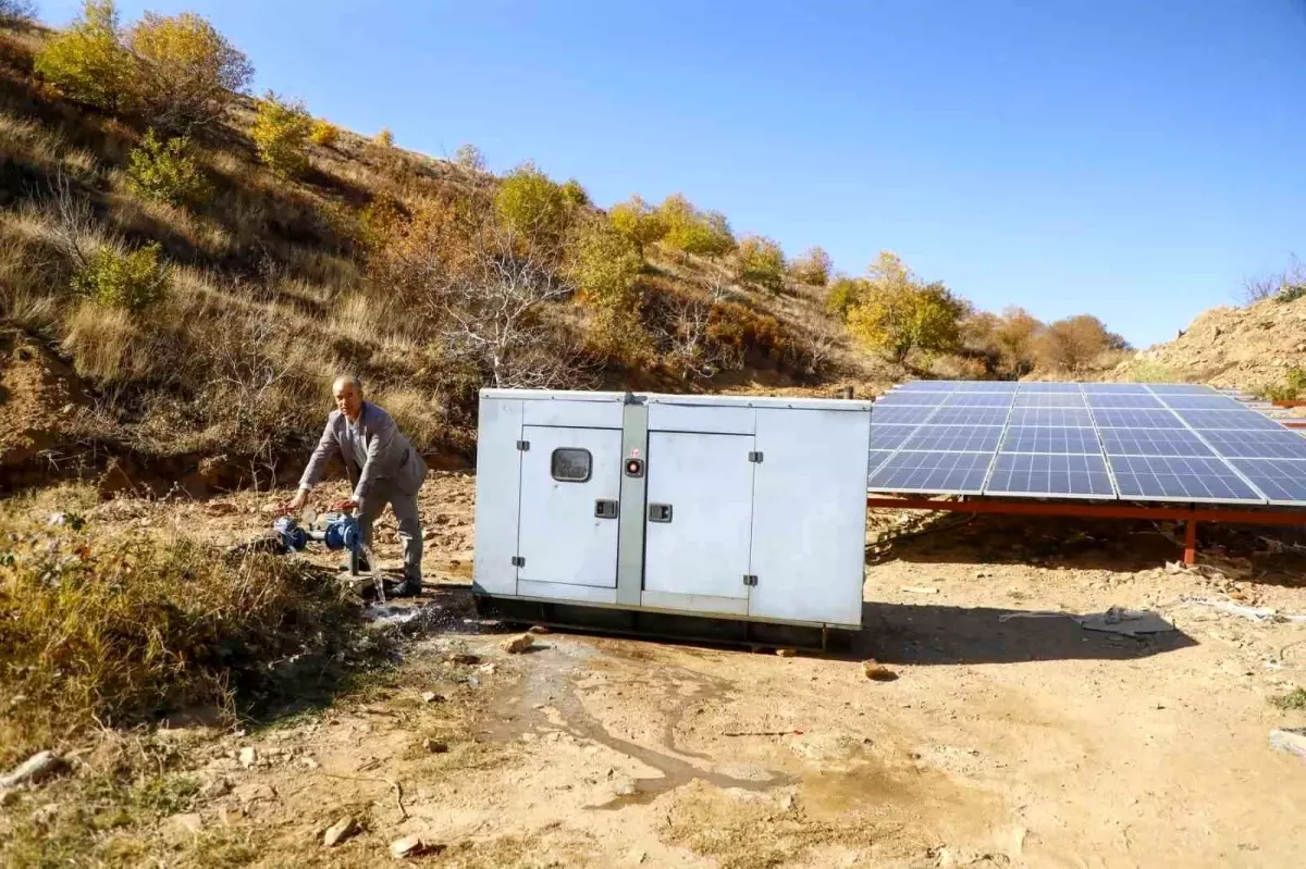 Yaylapınar Mahallesi\'nde Güneş Enerjisi ile Sondaj Çalışmaları Tamamlandı