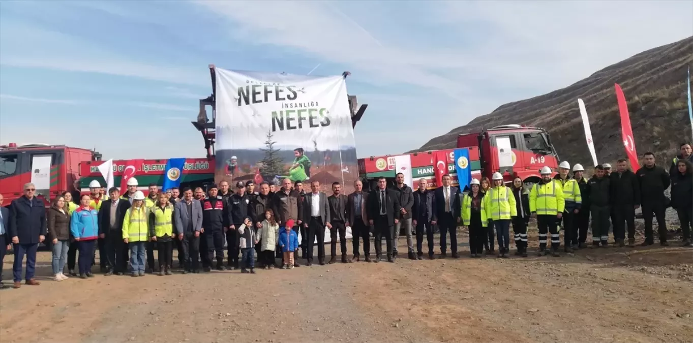 Kastamonu\'nun ilçelerinde Milli Ağaçlandırma Günü\'nde fidan dikildi