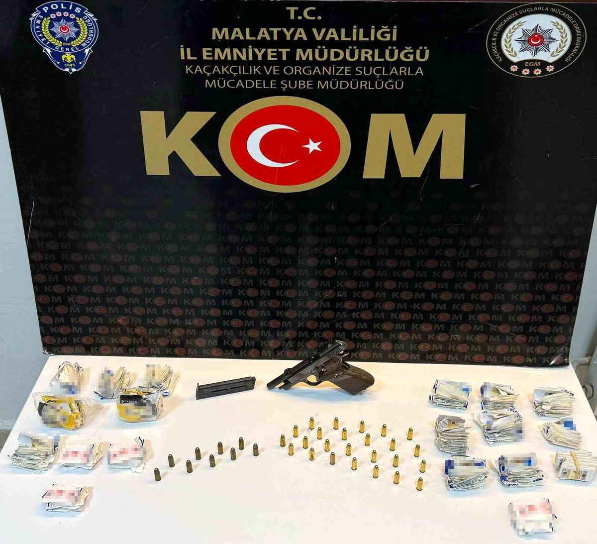 Malatya\'da Kaçak Makaron Operasyonu