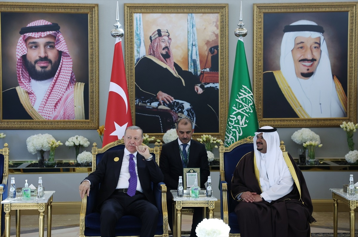 Cumhurbaşkanı Erdoğan, Suudi Arabistan\'a geldi