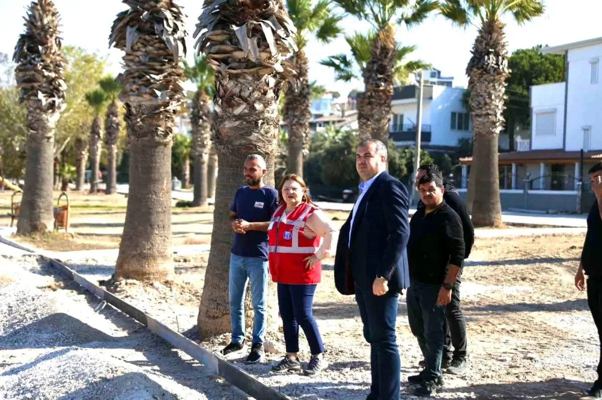 Didim Belediye Başkanı Hatice Gençay, Çalışmaları Yerinde İnceledi