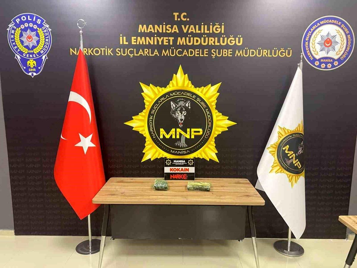 Manisa\'da 1.5 kg Kokain Ele Geçirildi