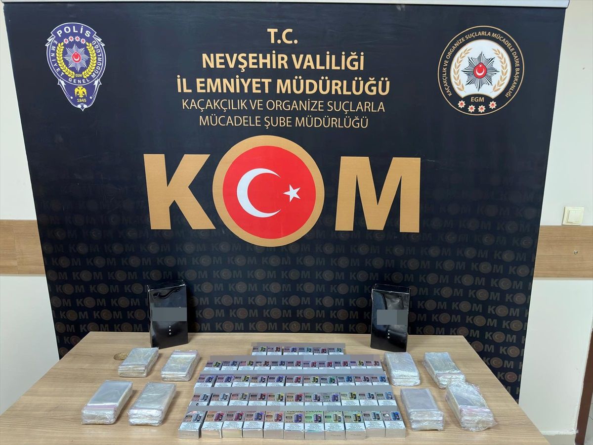 Nevşehir\'de Kaçakçılık Operasyonu