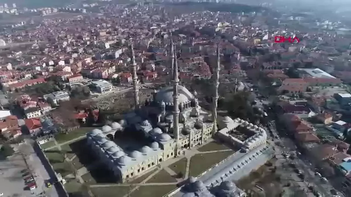 Selimiye Camii Restorasyonu Hızla Devam Ediyor