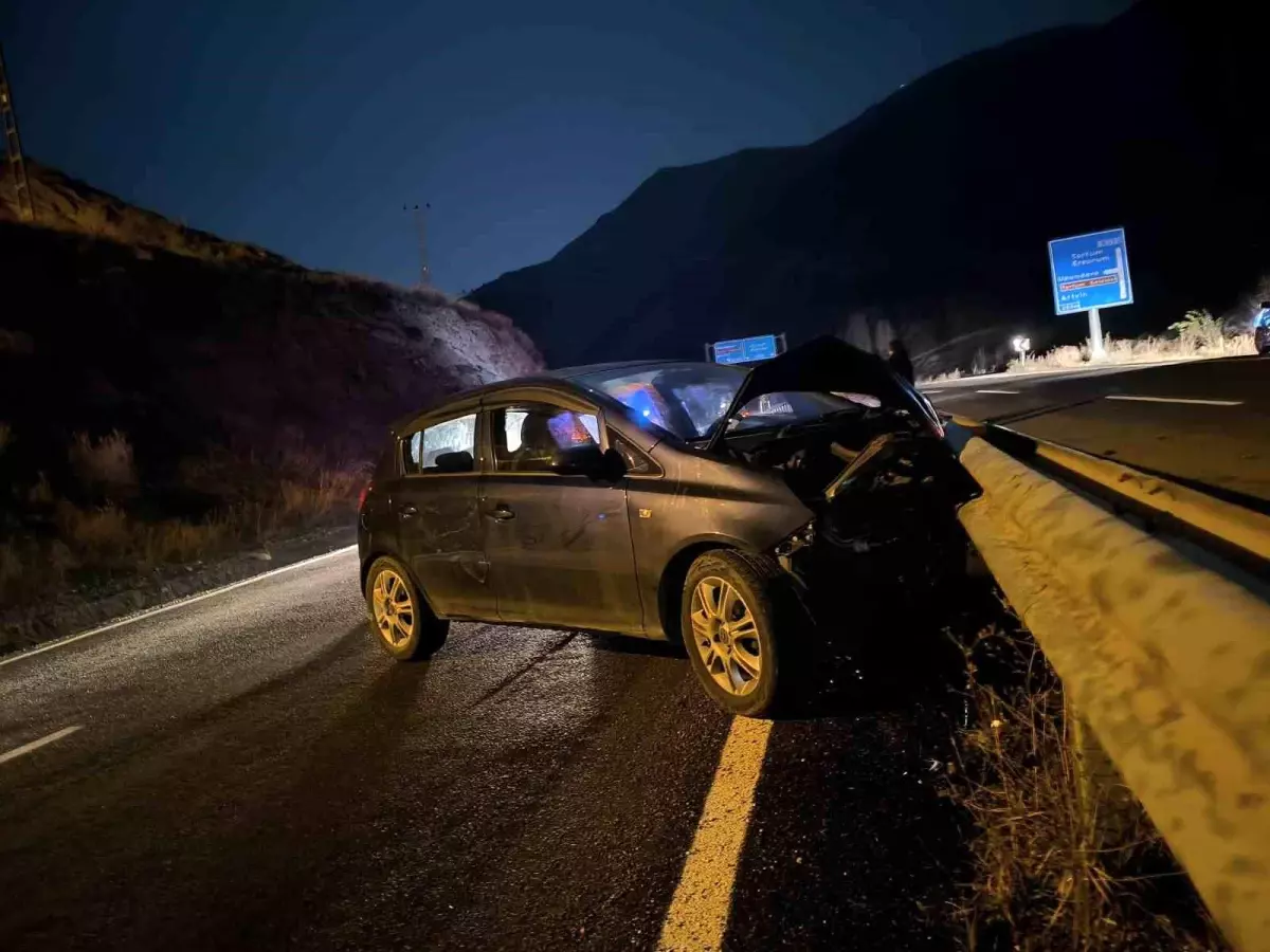 Erzurum\'da Trafik Kazası: 5 Yaralı