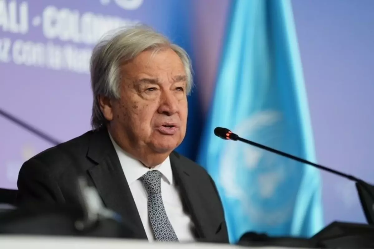 Guterres: İklim Krizine Karşı Finansmana İhtiyaç Var