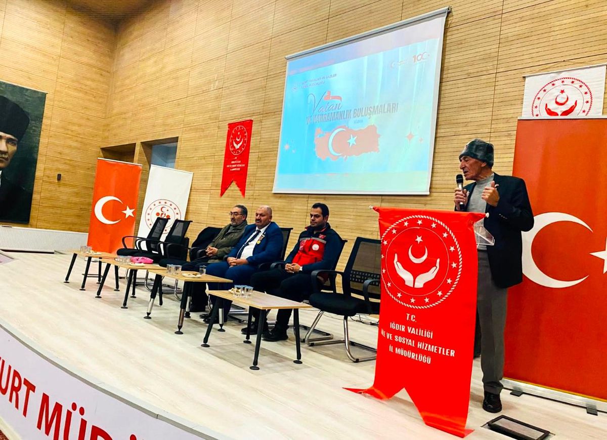 Gaziler ve Öğrenciler Buluştu